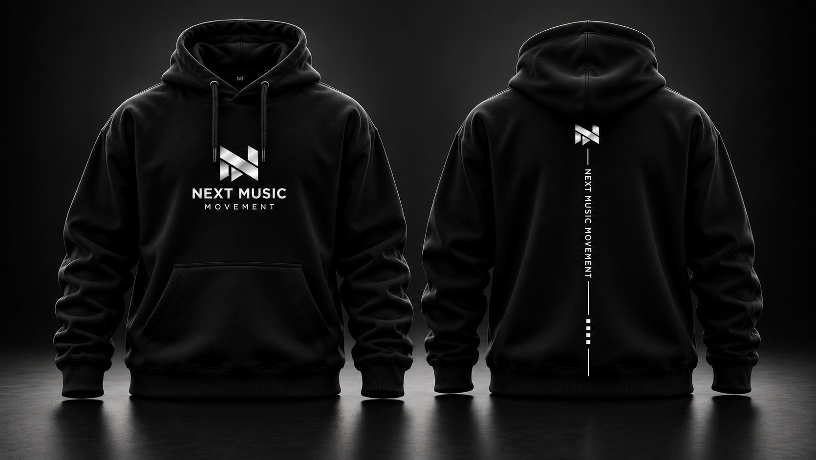 Next Music Movement Hoodie Mockup